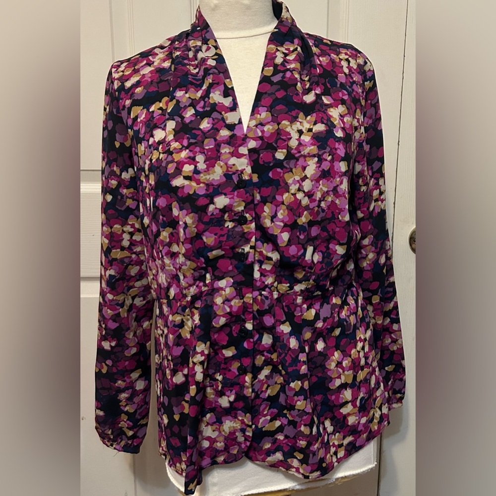 Chadwicks Button-Up Blouse size 14